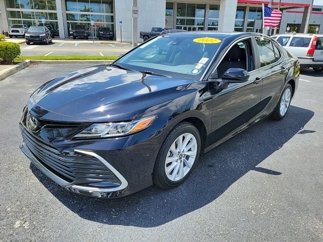 Certified 2022 Toyota Camry LE with VIN 4T1C11AK9NU663496 for sale in Deerfield Beach, FL