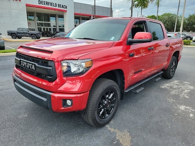 Used 2017 Toyota Tundra TRD Pro with VIN 5TFDW5F19HX622385 for sale in Deerfield Beach, FL