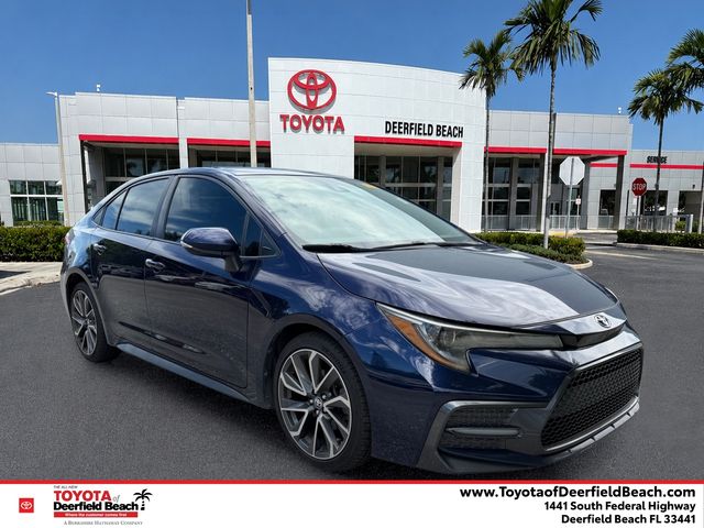 Blueprint 2020 Toyota Corolla Sedan Front-Wheel Drive Continuously Variable Transmission