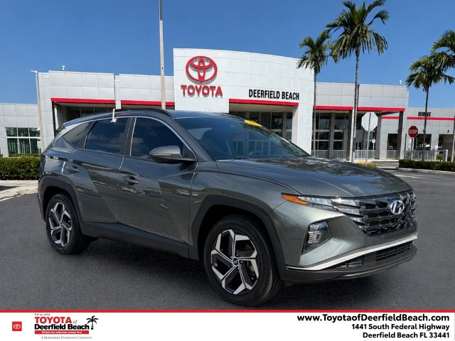 Used 2022 Hyundai Tucson SEL with VIN 5NMJFCAE9NH140957 for sale in Deerfield Beach, FL