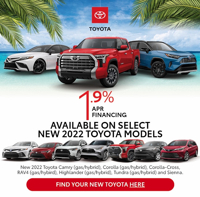 new Toyotas