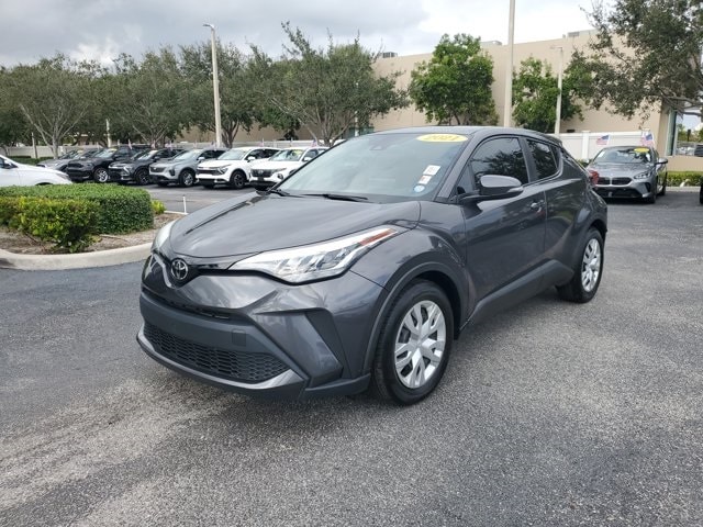 Certified 2021 Toyota C-HR LE with VIN NMTKHMBX2MR132410 for sale in Deerfield Beach, FL