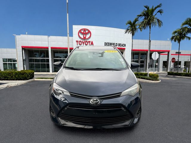 Used 2019 Toyota Corolla LE with VIN 5YFBURHE9KP937407 for sale in Deerfield Beach, FL