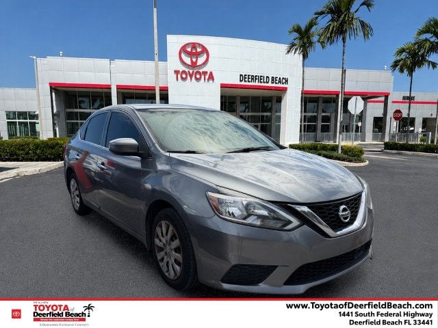 Used 2018 Nissan Sentra S with VIN 3N1AB7AP2JY208197 for sale in Deerfield Beach, FL