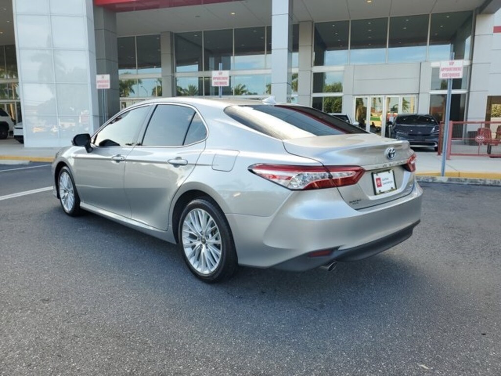 Certified 2020 Toyota Camry Hybrid XLE Sedan