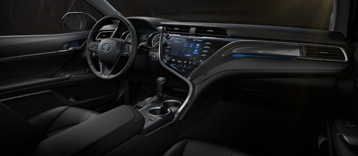 2018 Camry interior changes