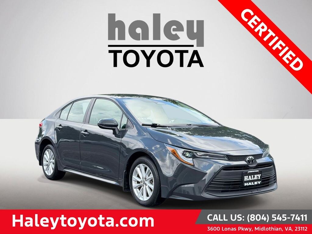 Certified 2025 Toyota Corolla LE Sedan