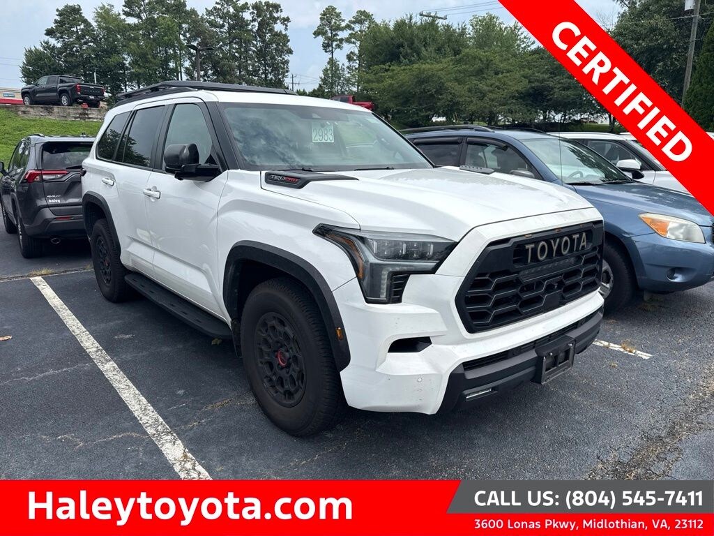 Certified 2025 Toyota Sequoia TRD Pro SUV