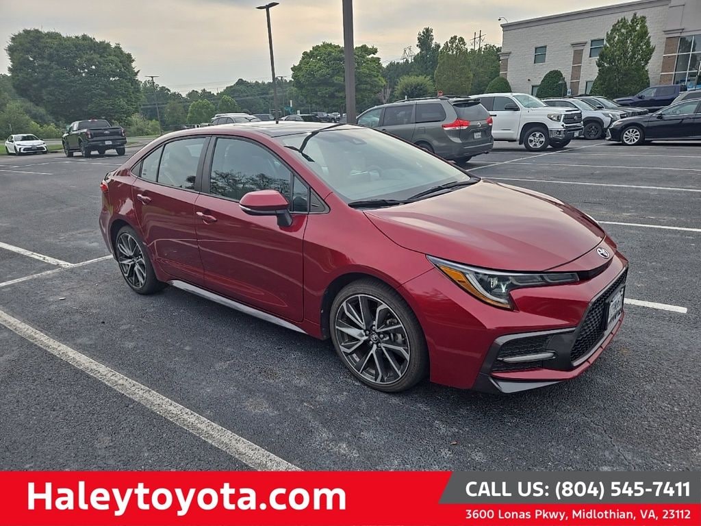Used 2022 Toyota Corolla SE Sedan