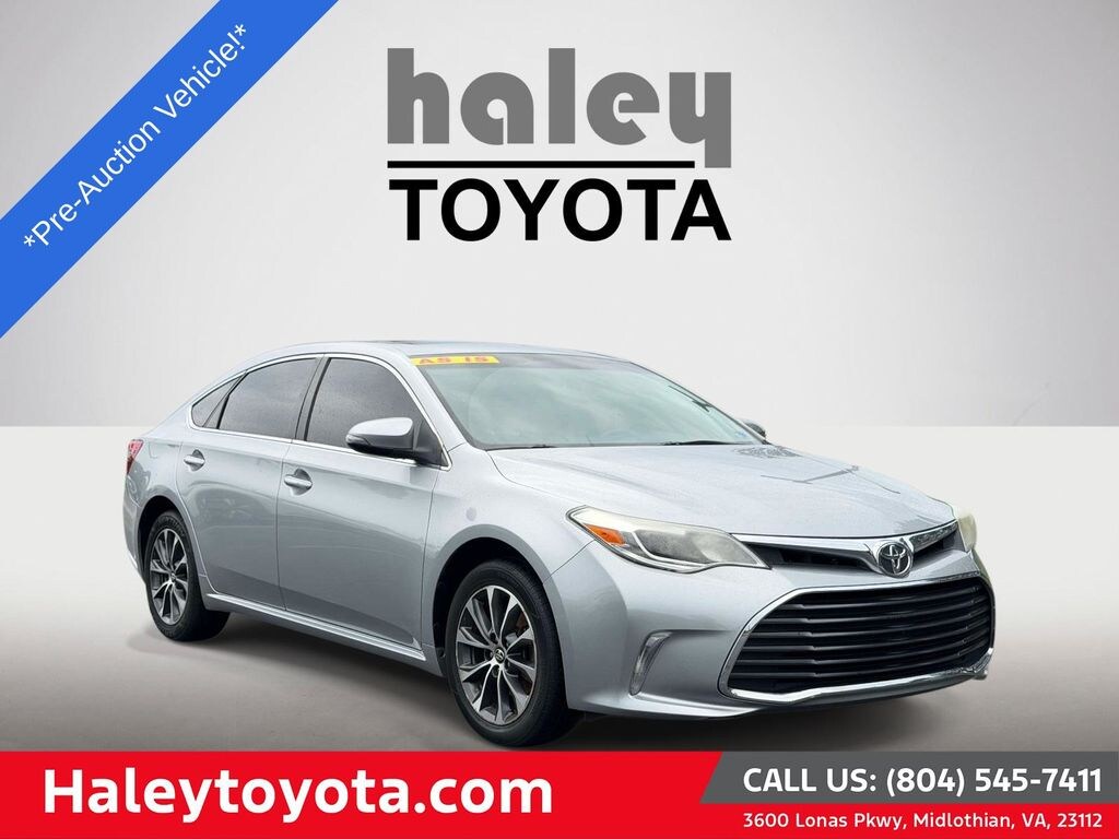 Used 2016 Toyota Avalon XLE Premium Sedan