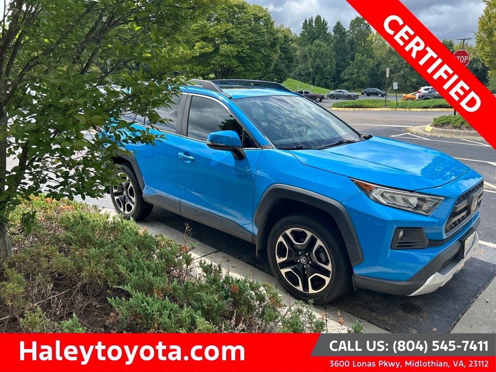 Certified 2019 Toyota RAV4 Adventure SUV