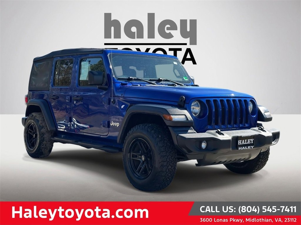Used 2019 Jeep Wrangler Unlimited Sport 4x4 SUV