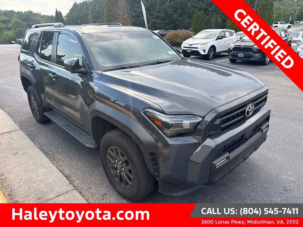 Certified 2025 Toyota 4Runner SR5 SUV