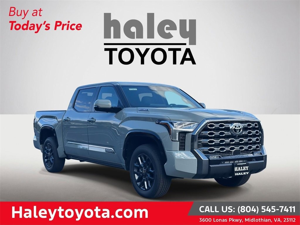 New 2026 Toyota Tundra 4WD Platinum Hybrid Platinum Hybrid CrewMax 5.5 Bed