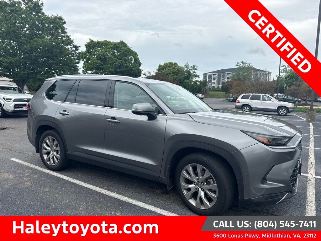 Certified 2025 Toyota Grand Highlander Hybrid Limited SUV