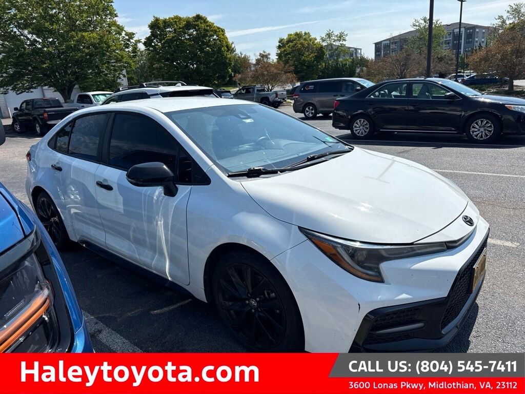 Used 2021 Toyota Corolla SE Nightshade Sedan