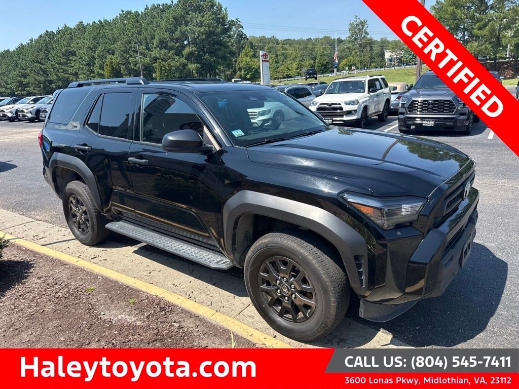 Certified 2025 Toyota 4Runner SR5 SUV