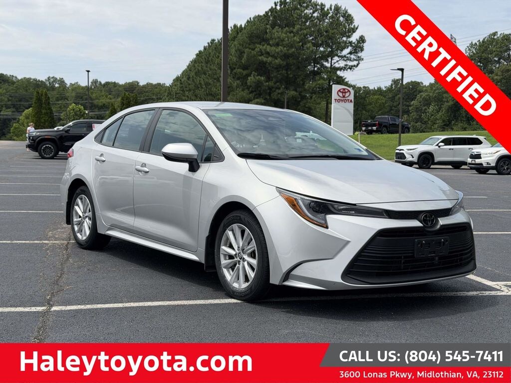 Certified 2025 Toyota Corolla LE Sedan