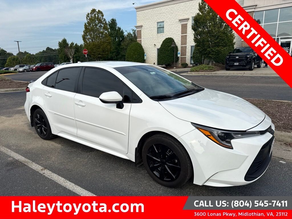 Certified 2025 Toyota Corolla LE Sedan