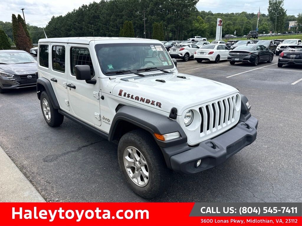 Used 2021 Jeep Wrangler Unlimited Sport SUV