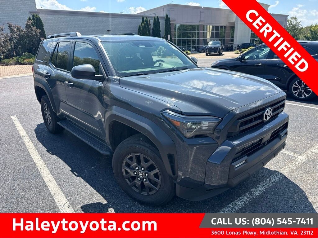 Certified 2025 Toyota 4Runner SR5 SUV