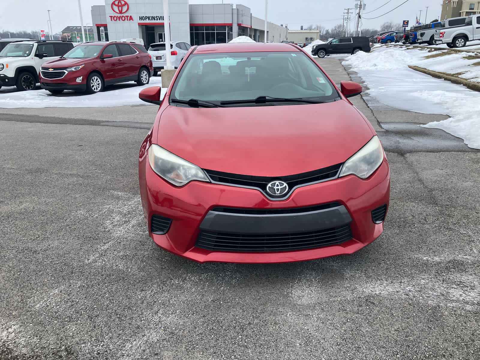 Used 2015 Toyota Corolla LE with VIN 2T1BURHE4FC374580 for sale in Hopkinsville, KY