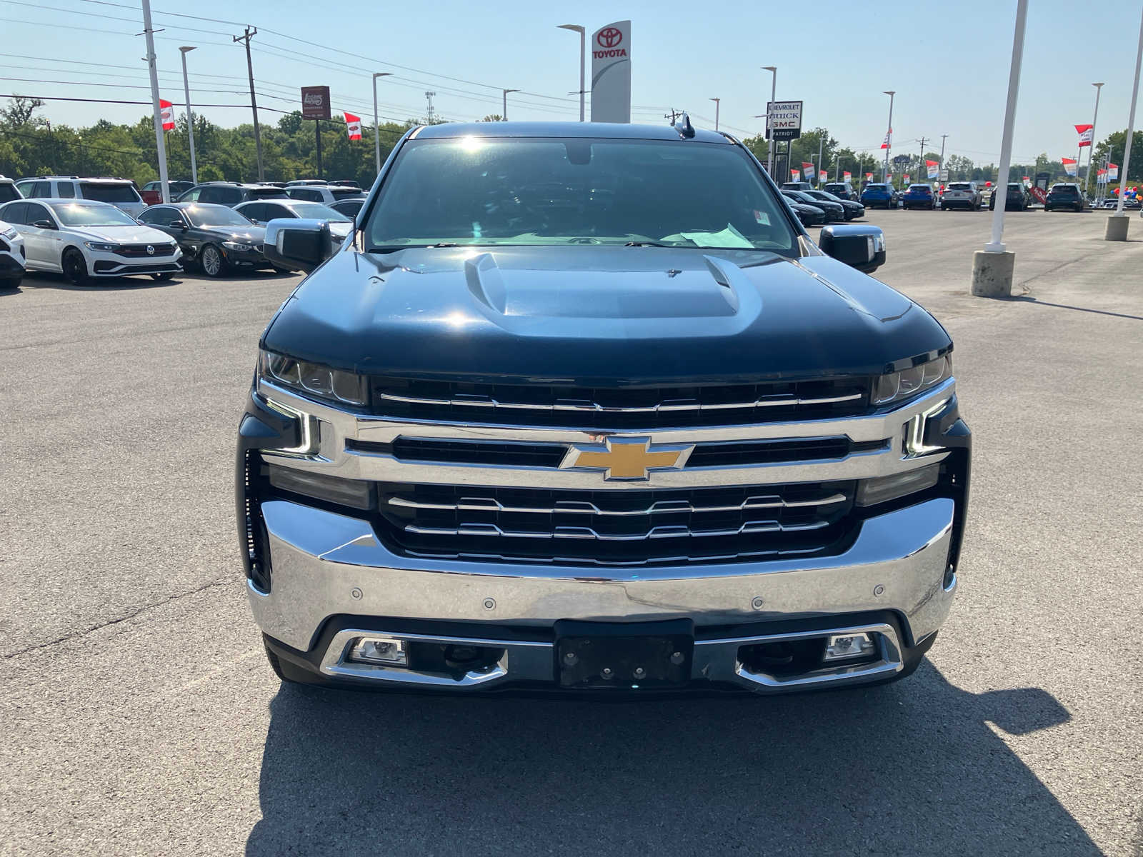 Used 2021 Chevrolet Silverado 1500 LTZ with VIN 3GCUYGED9MG107712 for sale in Hopkinsville, KY