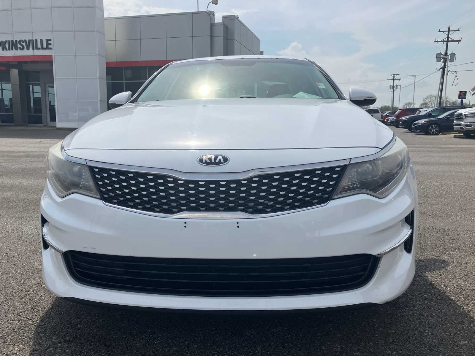 Used 2018 Kia Optima EX with VIN 5XXGU4L30JG227057 for sale in Hopkinsville, KY