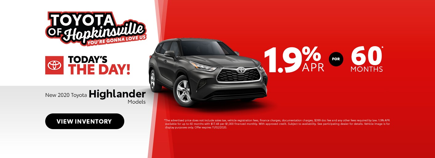 Hopkinsville KY Toyota Dealer Serving Fort Campbell