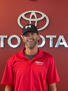 Staff member Randy Cricket from 195c2a9803fd