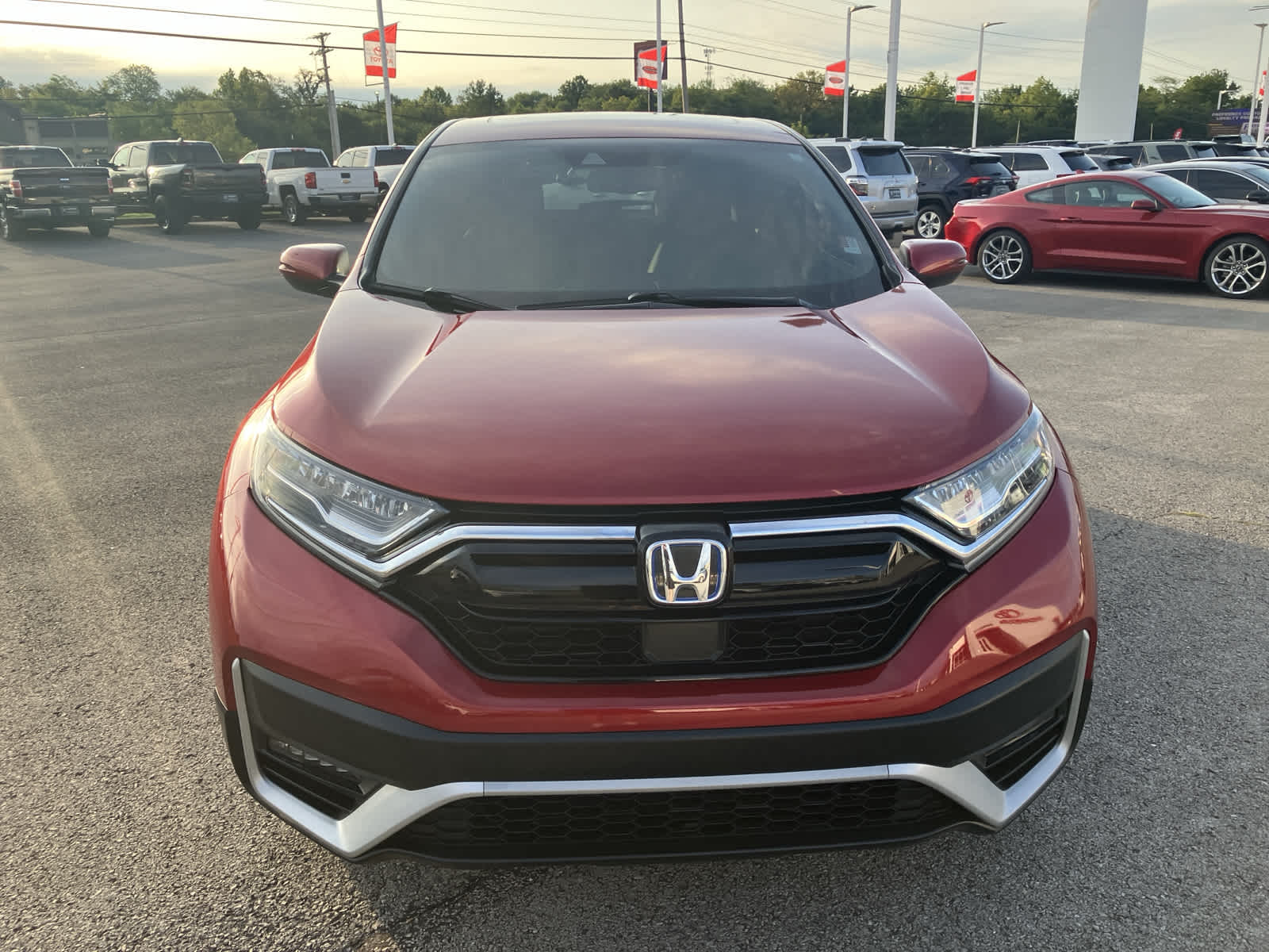 Used 2021 Honda CR-V EX-L with VIN 7FART6H8XME015841 for sale in Hopkinsville, KY