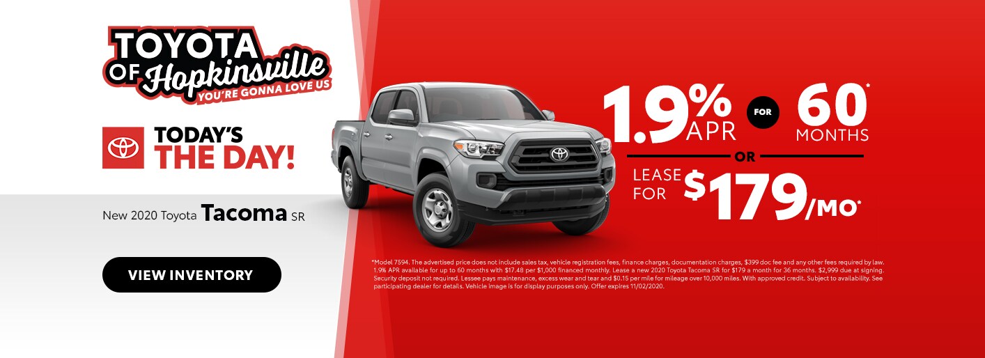 Hopkinsville KY Toyota Dealer Serving Fort Campbell, Madisonville