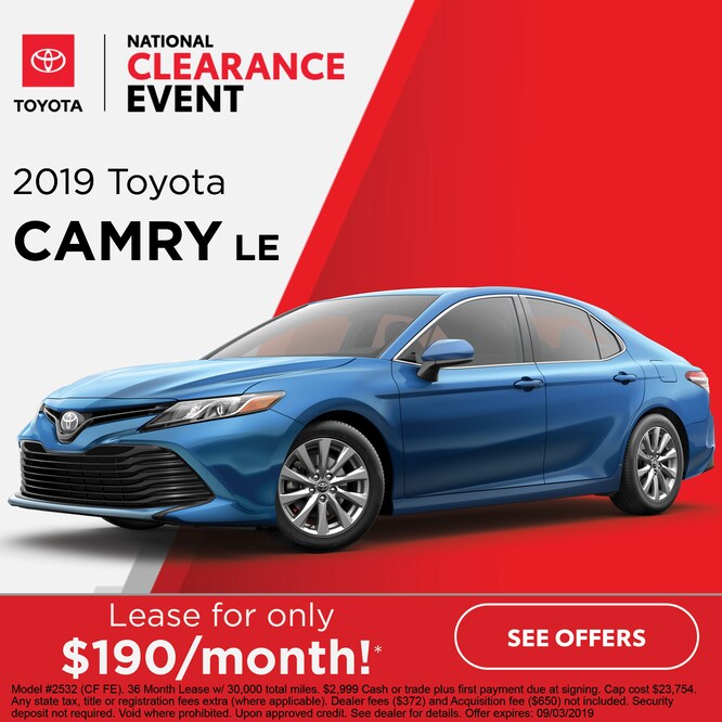 New Toyota Lease Specials and Incentives Toyota of Keene, NH