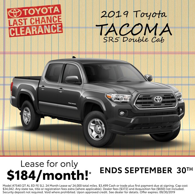 New Toyota Lease Specials and Incentives Toyota of Keene, NH