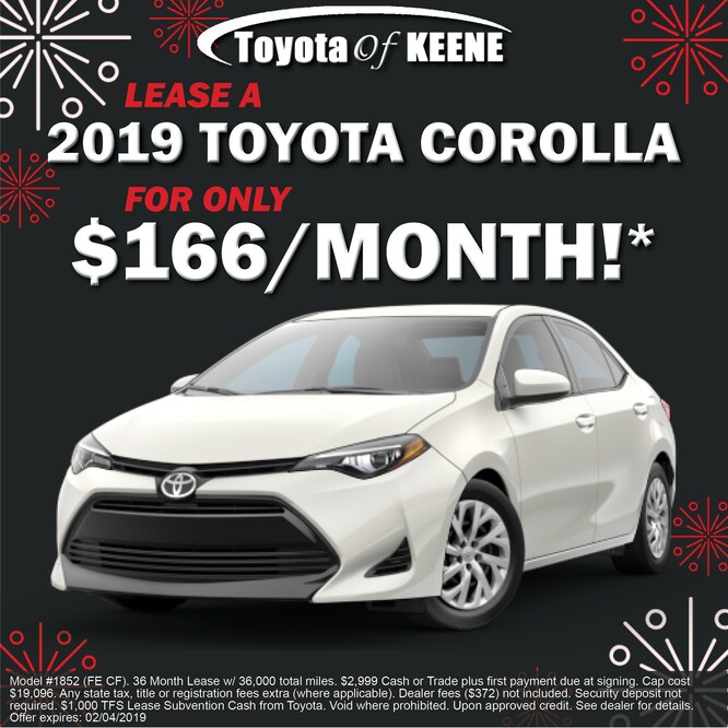 2024 Corolla Lease Special