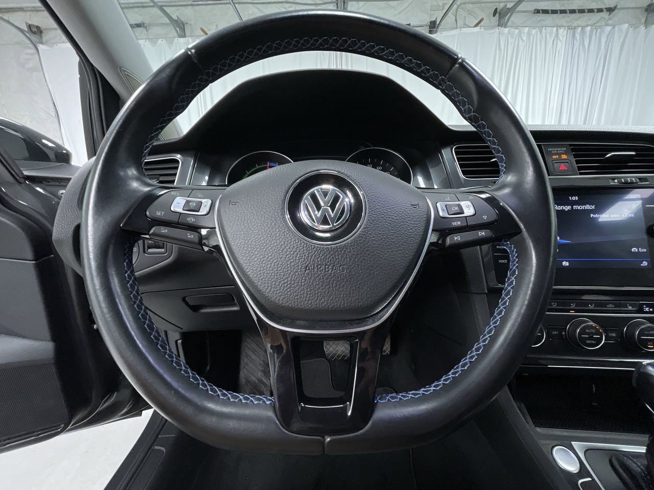 Used 2019 Volkswagen e-Golf e-Golf SE with VIN WVWKR7AU0KW910398 for sale in Swanzey, NH