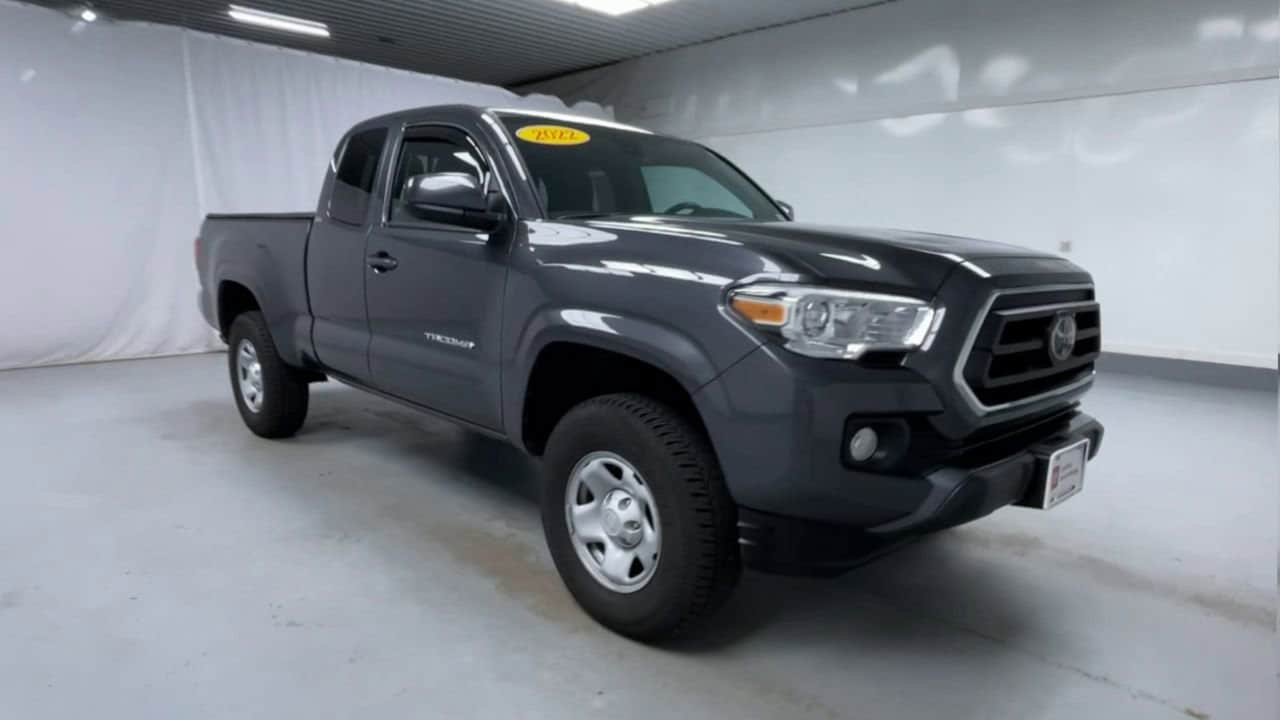 Certified 2022 Toyota Tacoma SR5 with VIN 3TYRX5GN2NT060209 for sale in Swanzey, NH