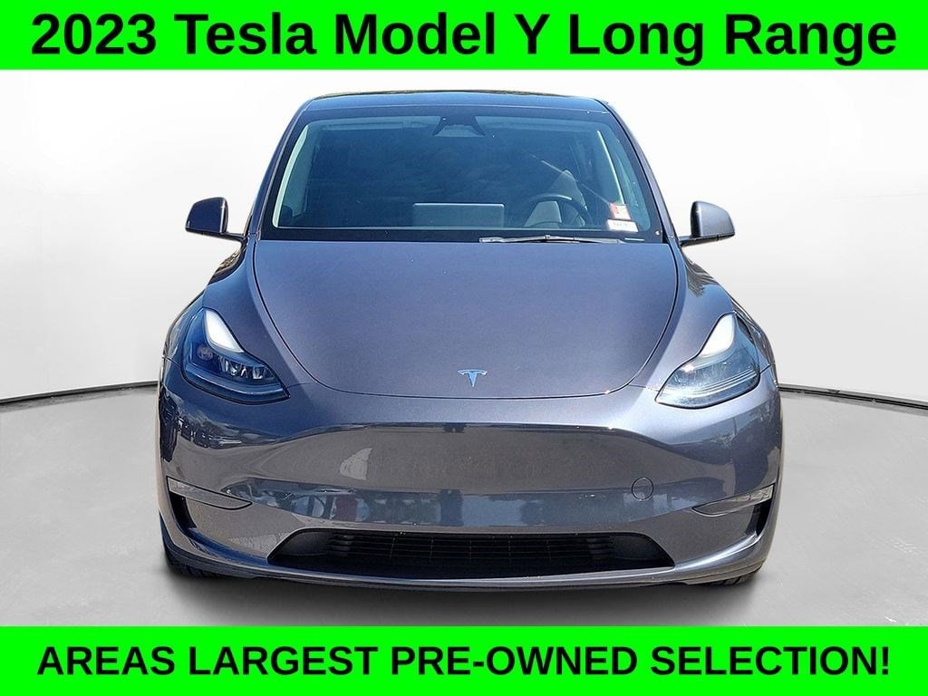 Used 2023 Tesla Model Y Long Range with VIN 7SAYGDEE4PF846964 for sale in Lighthouse Point, FL