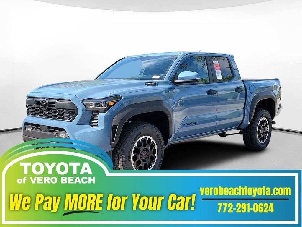 New 2026 Toyota Tacoma i-FORCE MAX TRD Off Road Truck Double Cab