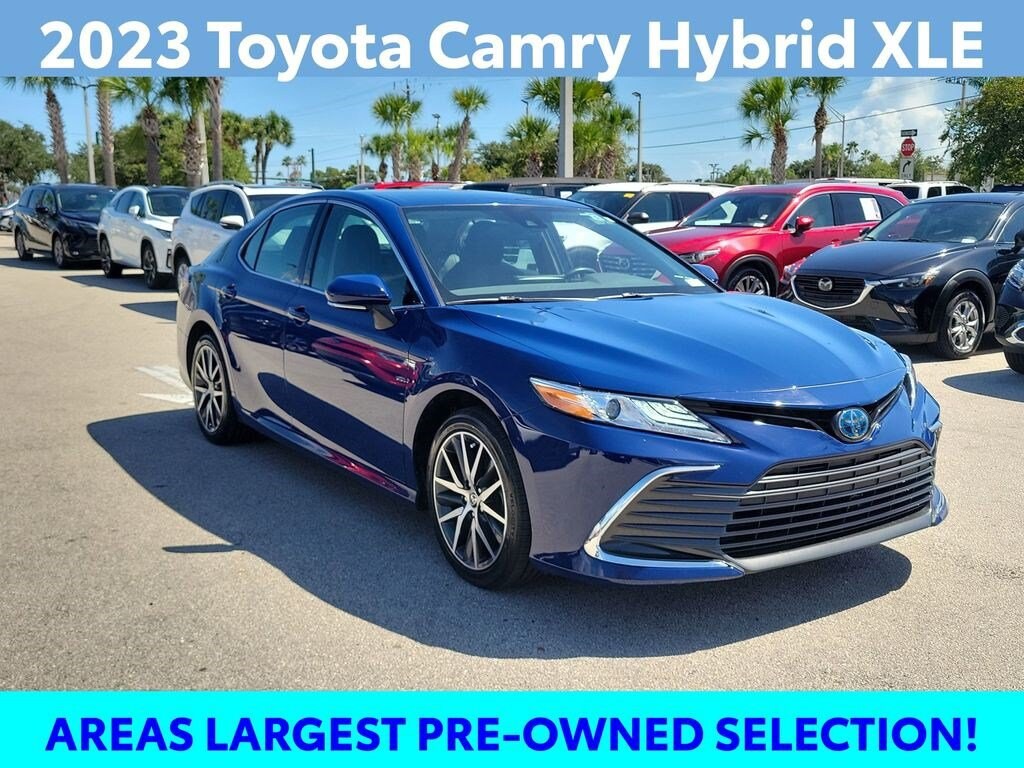 Certified 2023 Toyota Camry Hybrid XLE Sedan