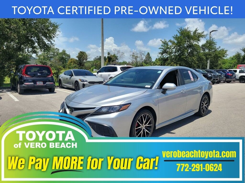 Certified 2024 Toyota Camry SE Sedan