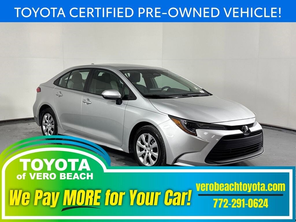 Certified 2025 Toyota Corolla LE Sedan