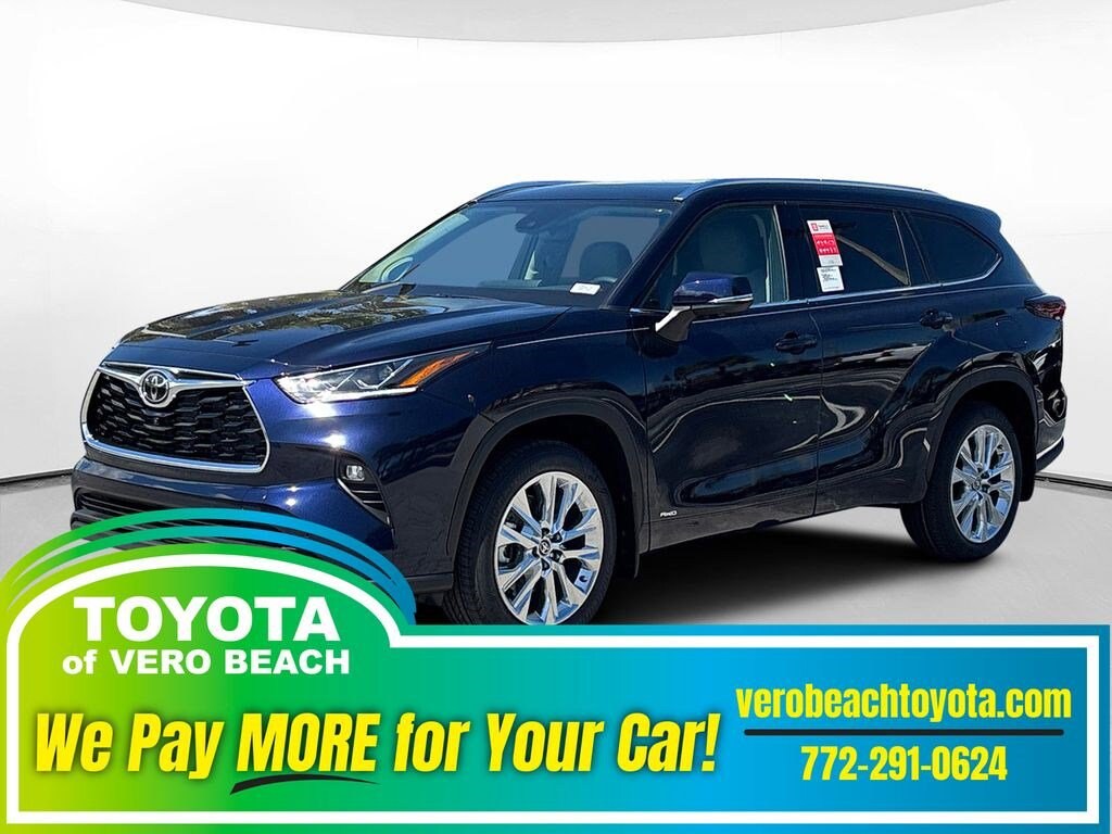 New 2026 Toyota Highlander Hybrid Limited SUV