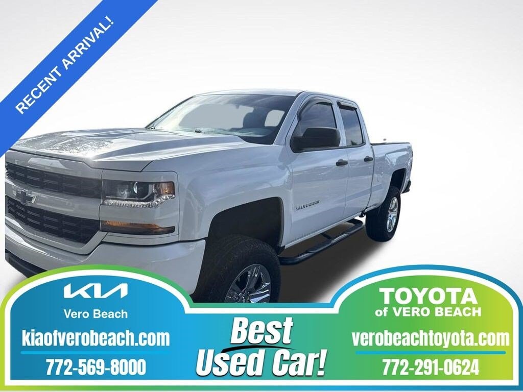 Used 2017 Chevrolet Silverado 1500 Silverado Custom Truck Double Cab