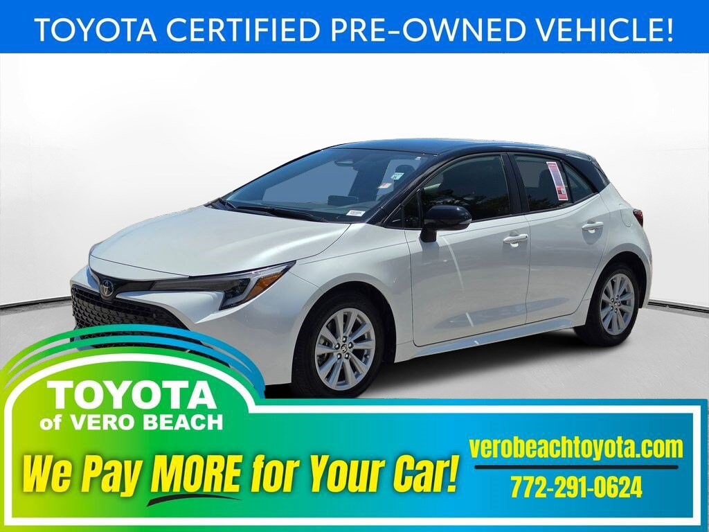 Certified 2025 Toyota Corolla Hatchback SE Hatchback