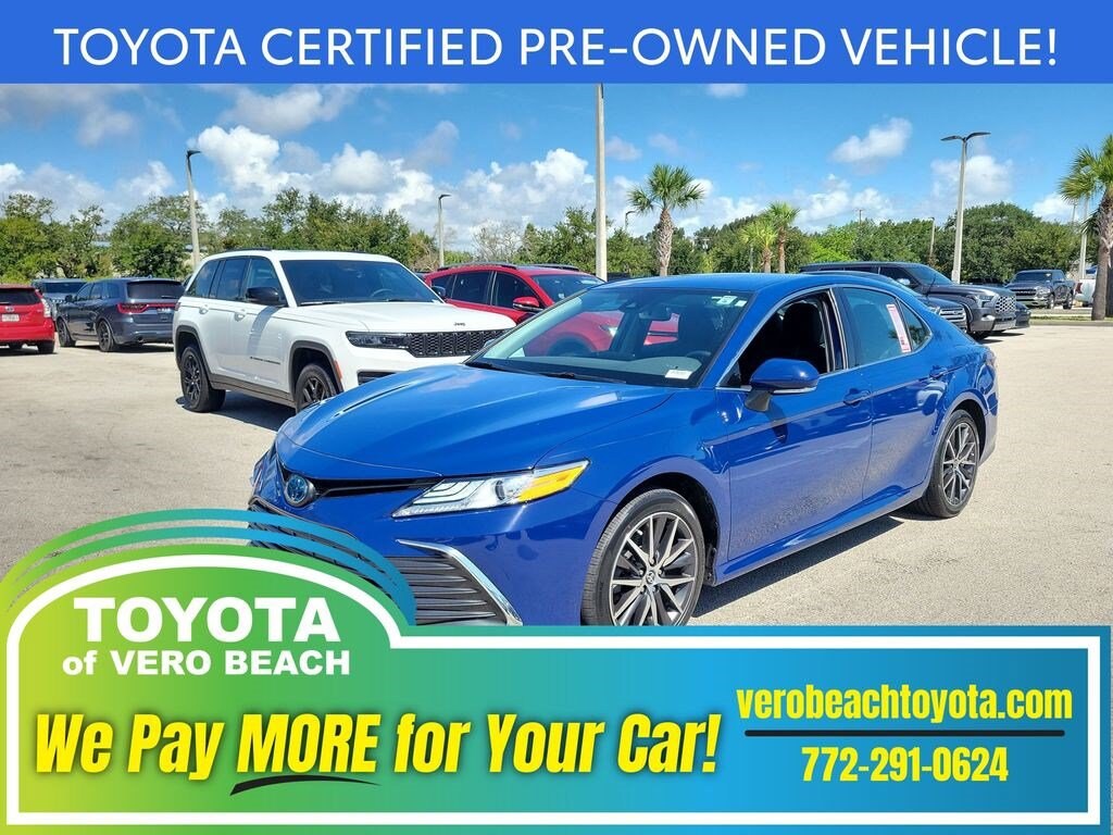 Certified 2023 Toyota Camry Hybrid XLE Sedan