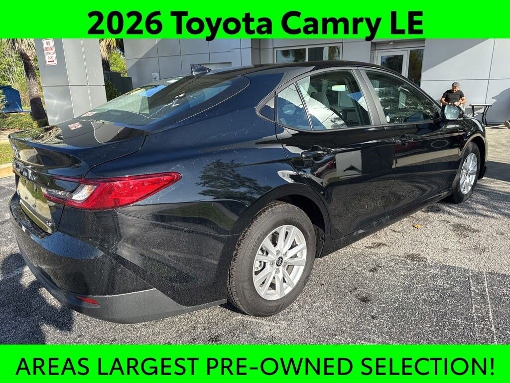 Certified 2026 Toyota Camry LE Sedan