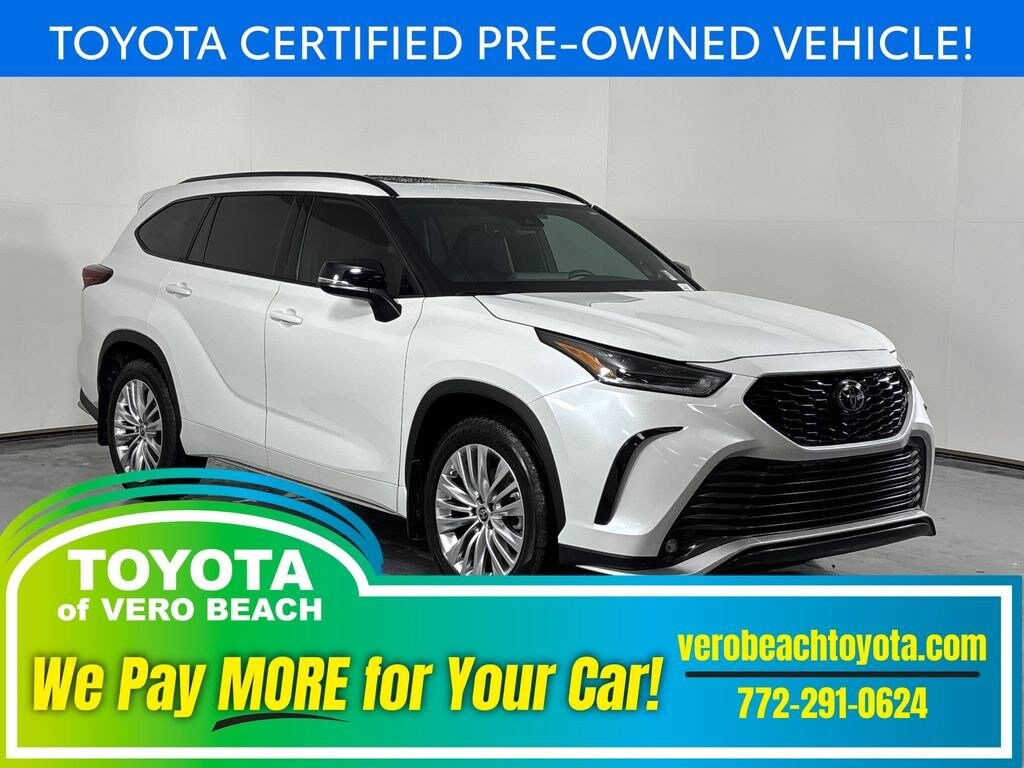Certified 2025 Toyota Highlander XSE SUV