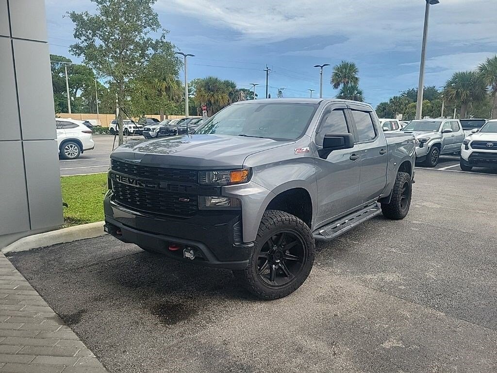Used 2019 Chevrolet Silverado 1500 Silverado Custom Trail Boss Truck Crew Cab