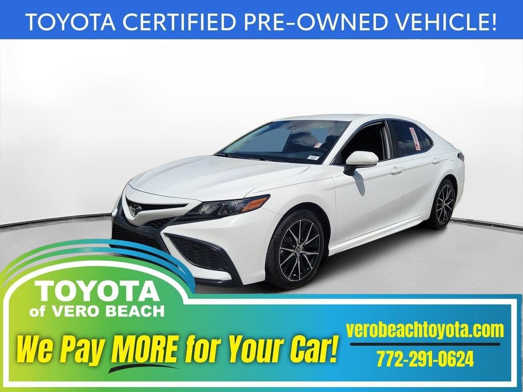 Certified 2022 Toyota Camry SE Sedan